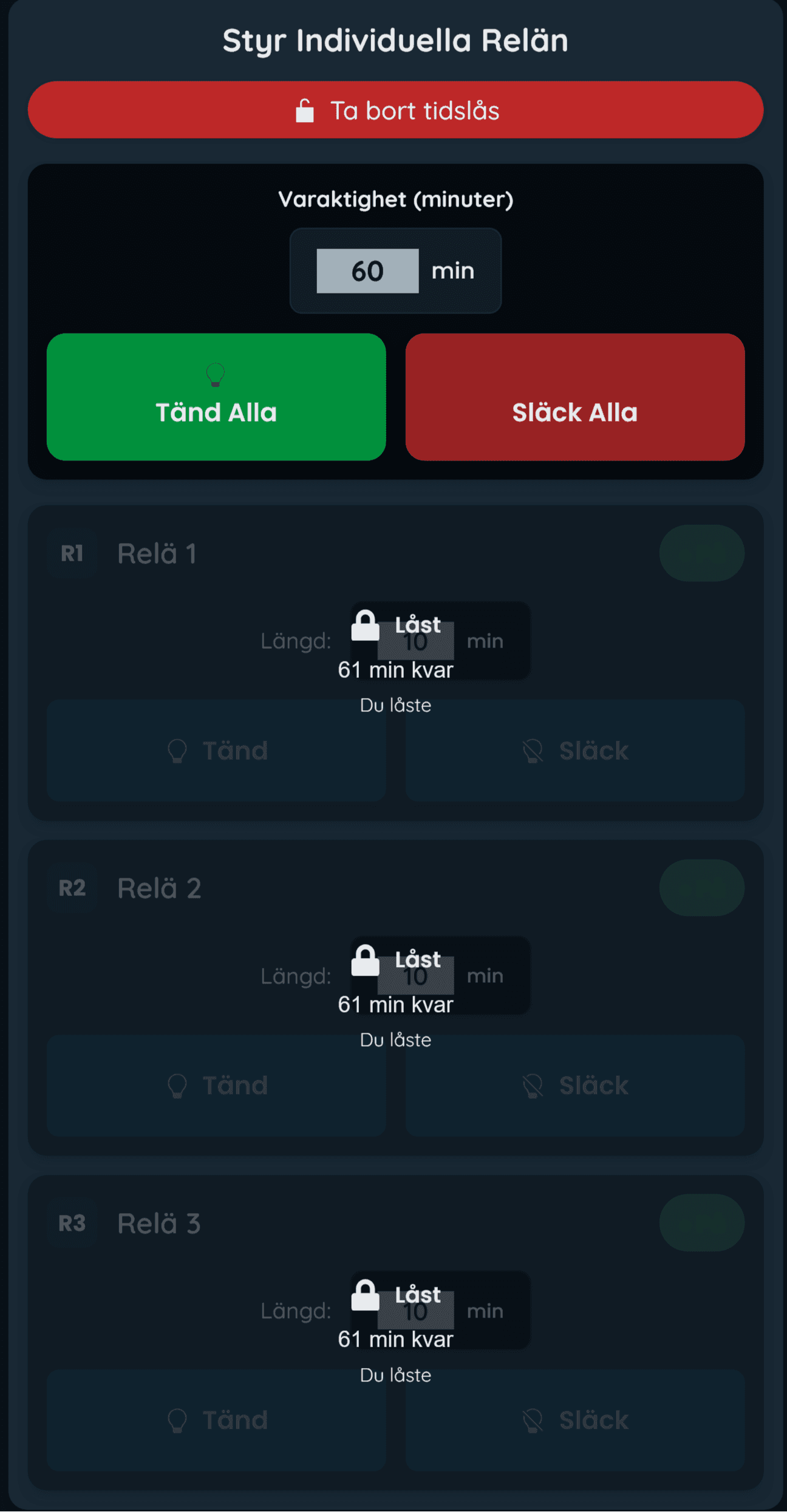 Remote Control Interface